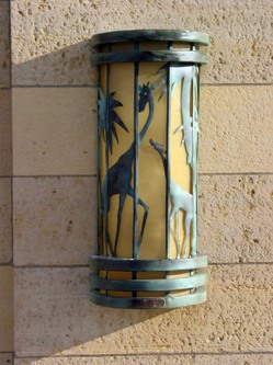 Lamp on Zoological Building