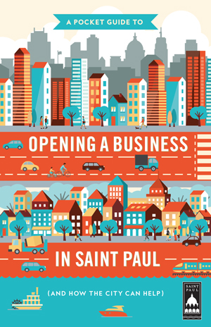 Cover image of a pocket guide to opening a business in Saint Paul