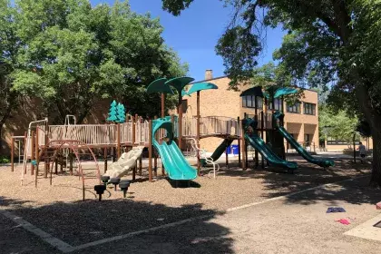 Northwest Como Recreation Center playground area