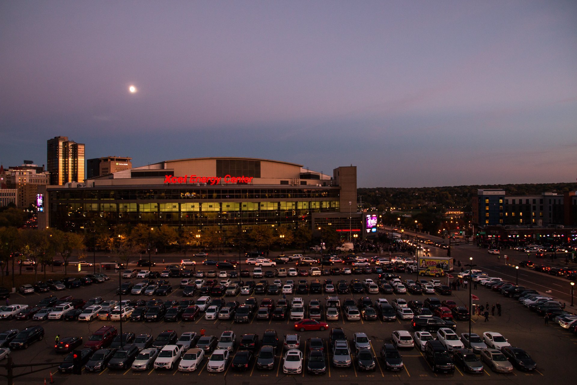 Xcel Energy Parking Lot - Visit Saint Paul