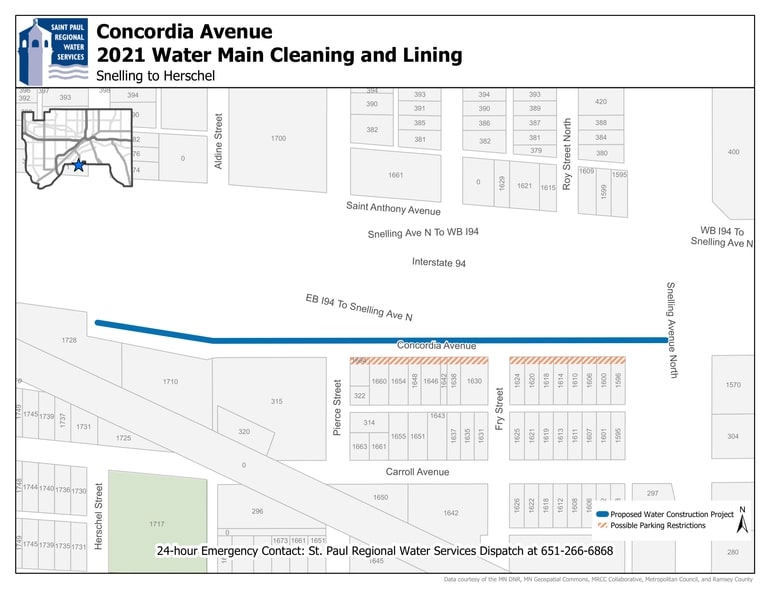 Concordia Avenue Main Replacement Concordia Avenue Main Replacement