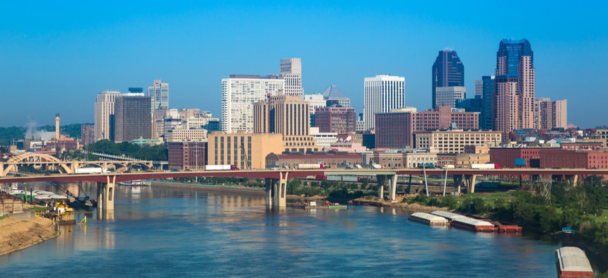 City of Saint Paul Skyline