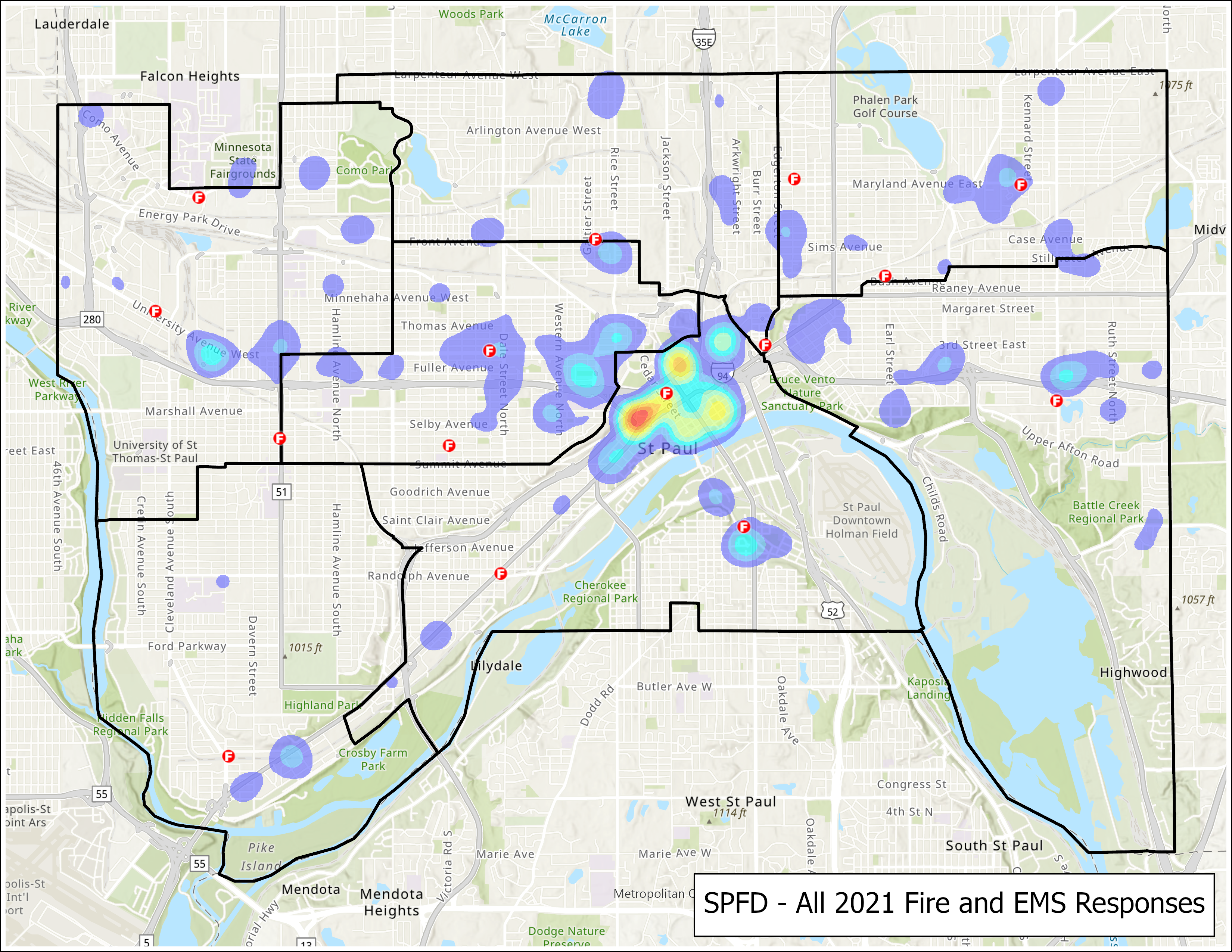 Where is Saint Paul, MN? / Where is Saint Paul Located in the US Map