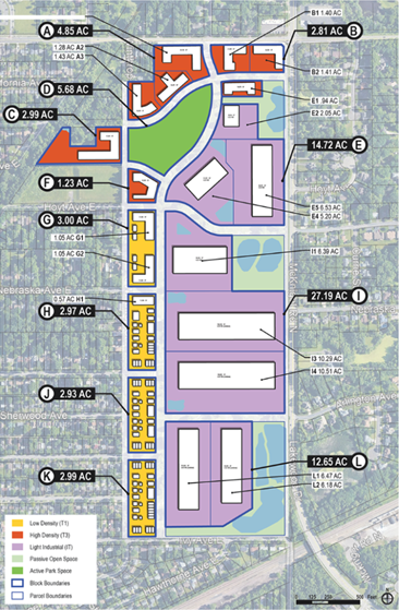 Figure 10: Potential Development Scenario for The Heights