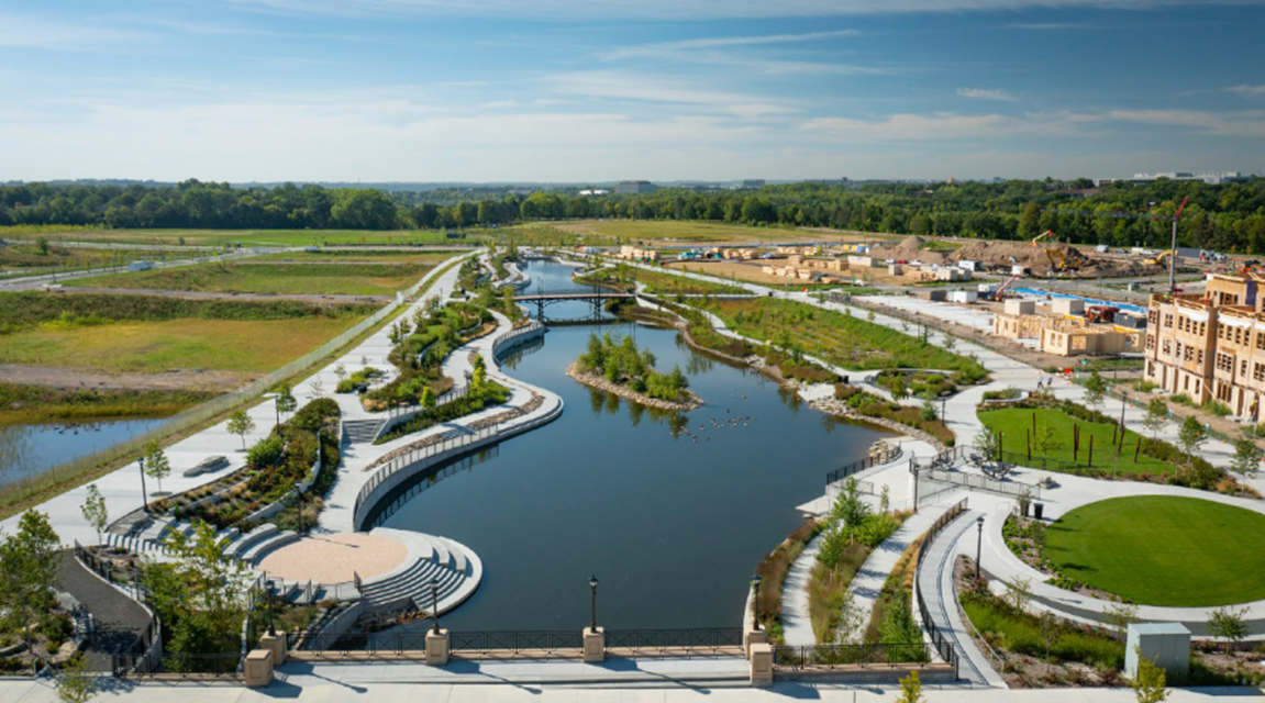 Figure 13: Highland Bridge Central Stormwater Feature