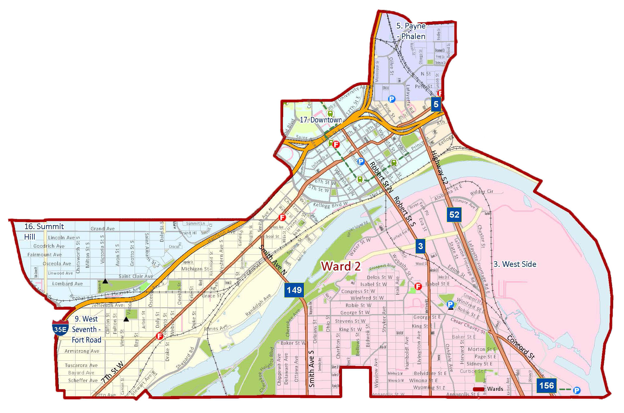 Last year's redistricting of St. Paul's wards didn't change much