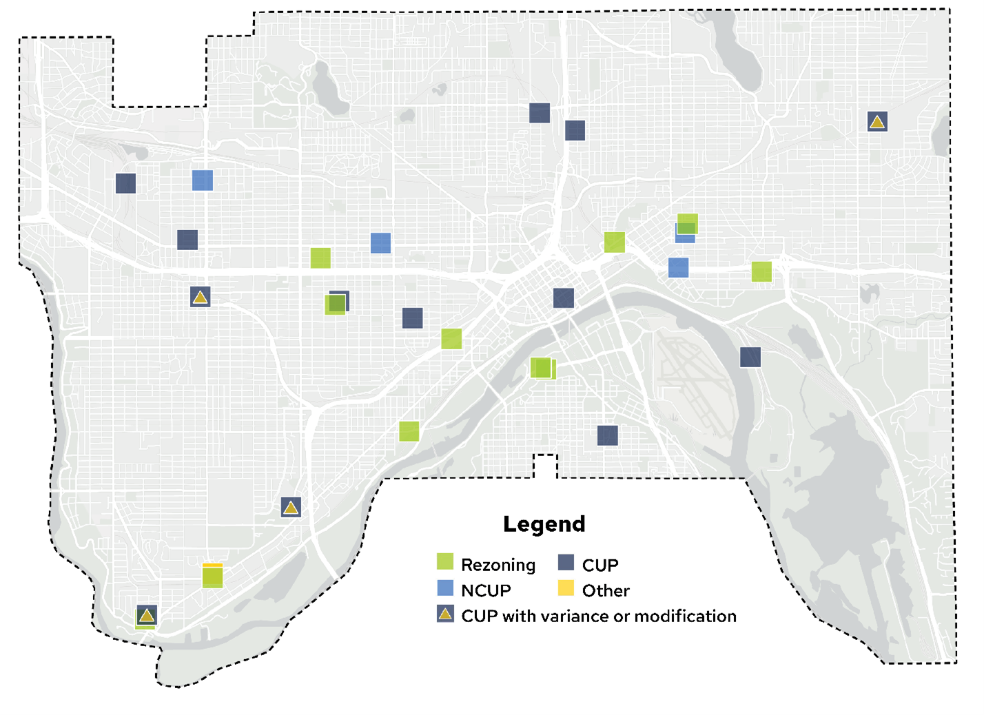 Figure 2: Zoning Case Distribution by Type, 2022 