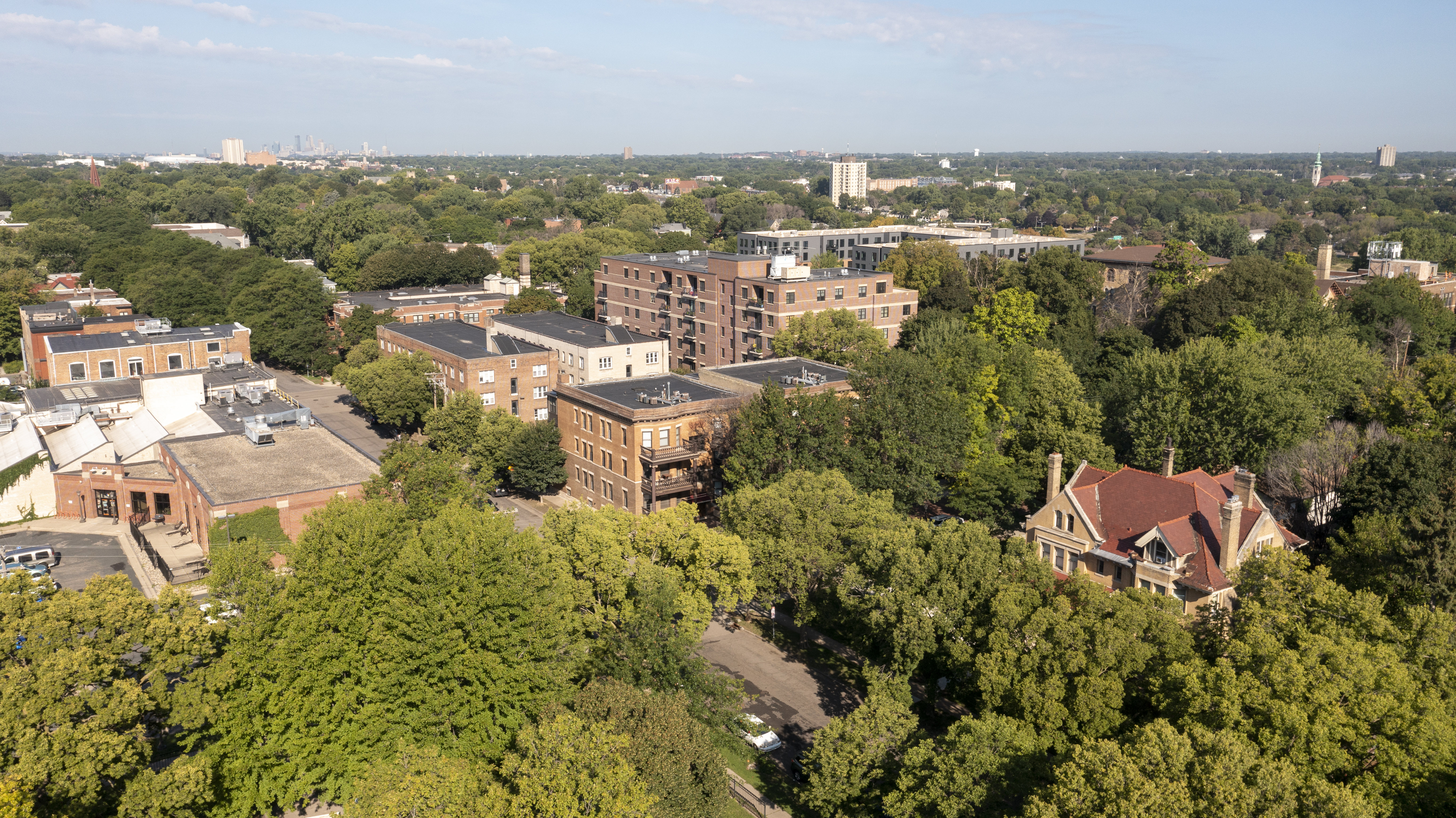 Rondo neighborhood from drone