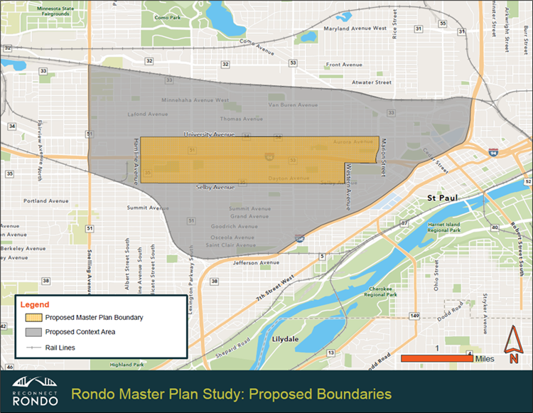 Figure 7 - Rondo Study Areas