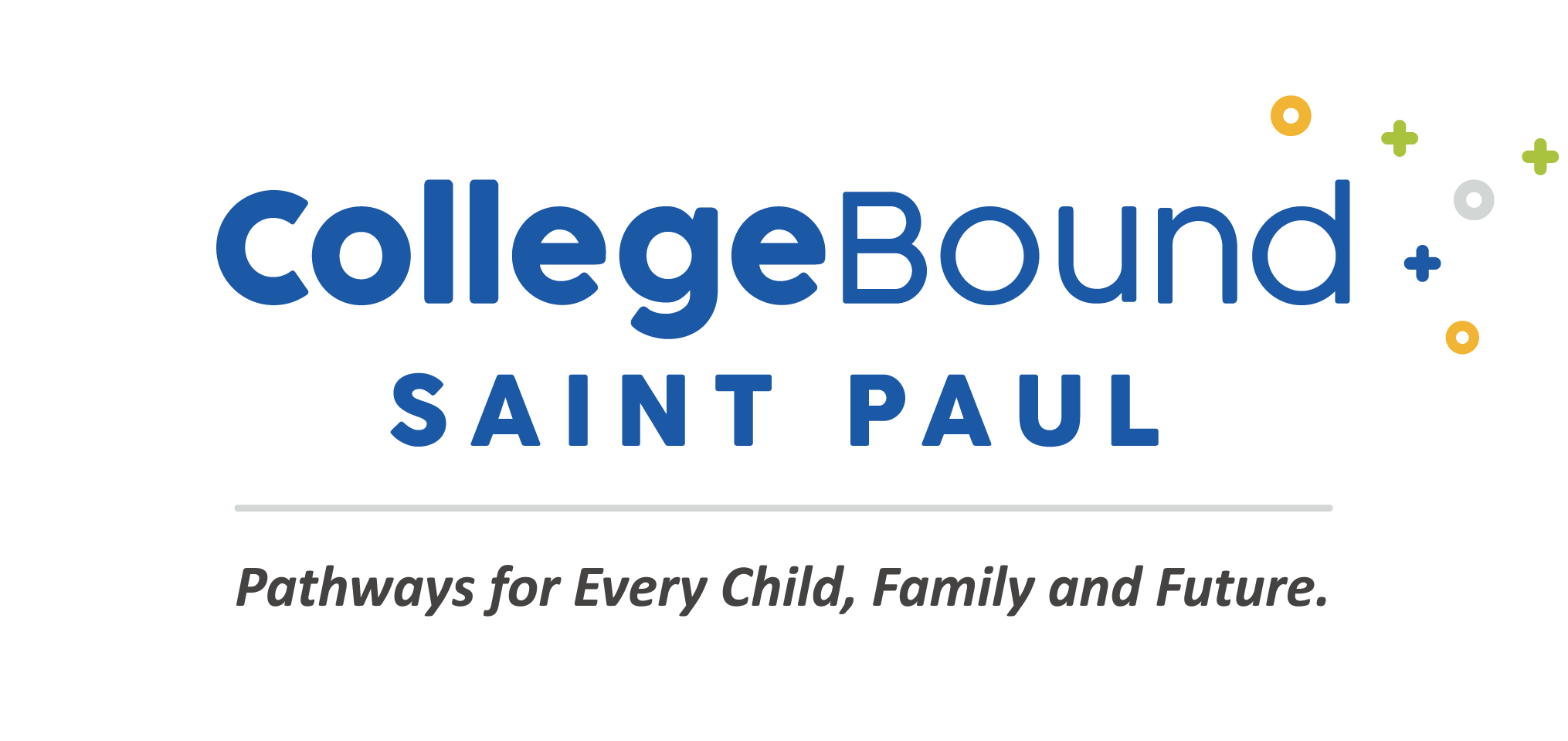 CollegeBound Saint Paul. Pathways for every child, family, and future.