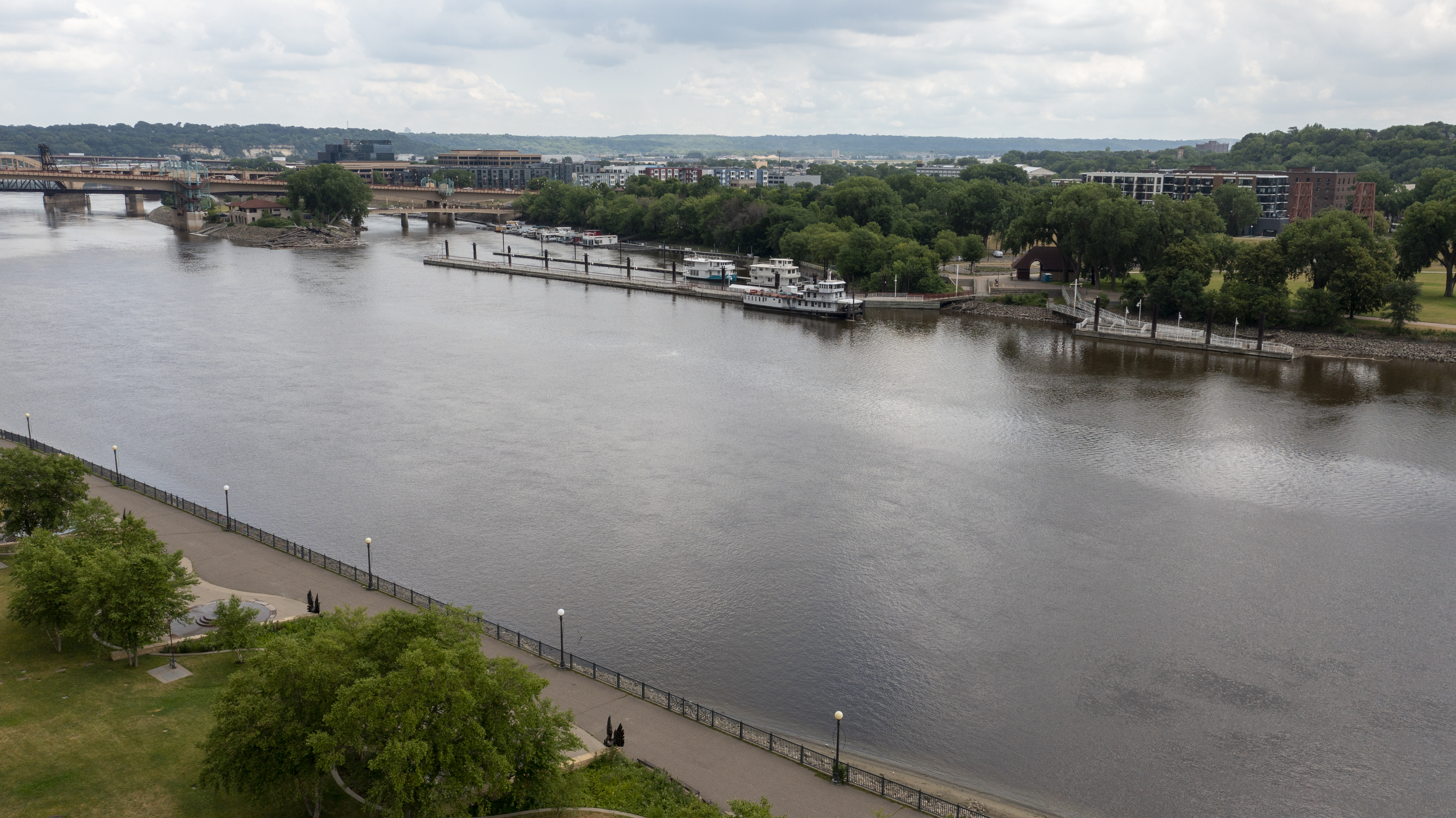 Mississippi River at Upper Landing Park