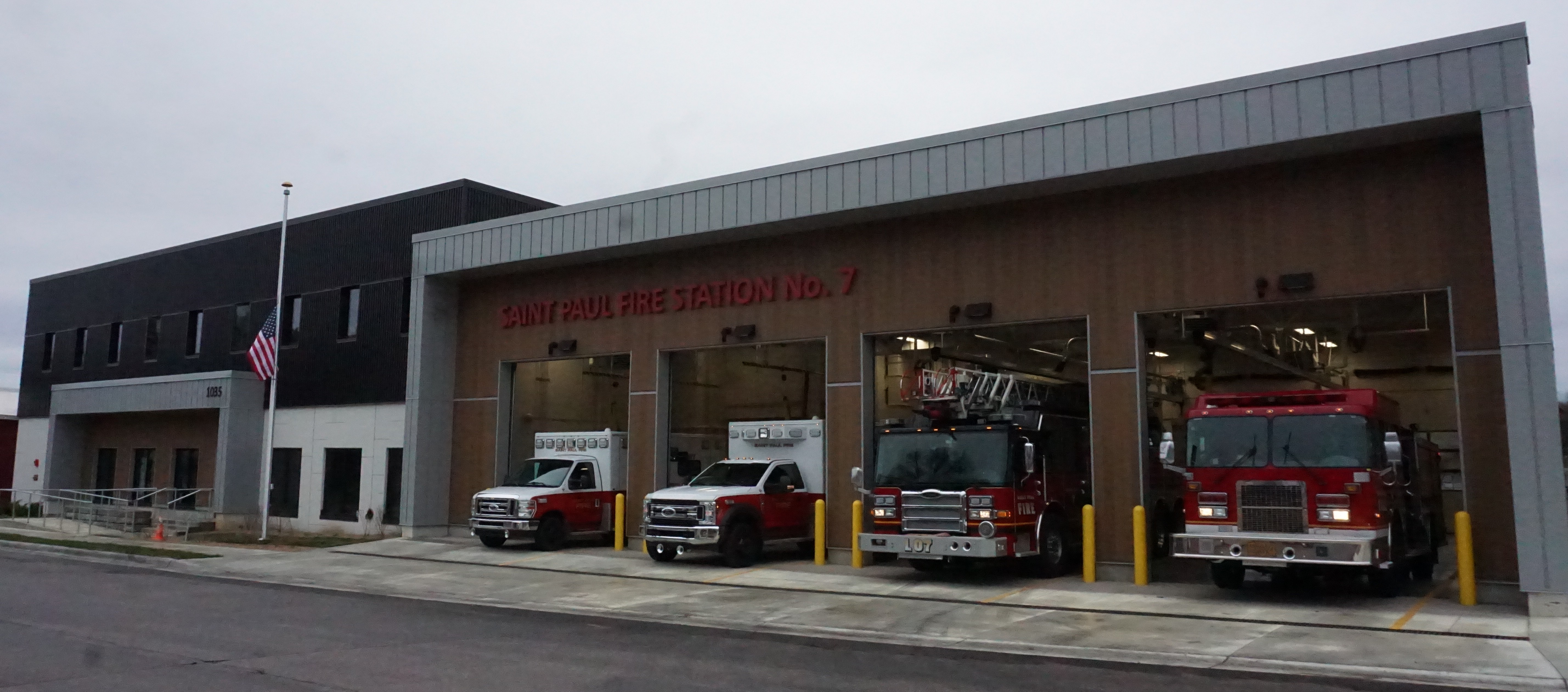 Fire station 7 built in 2025