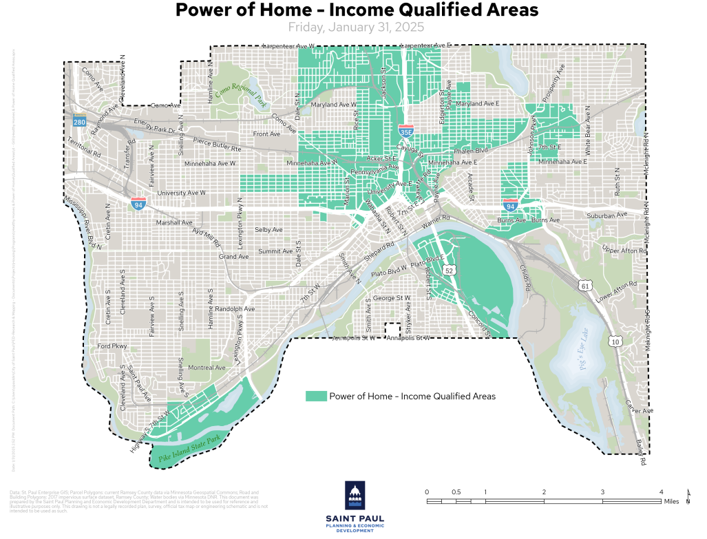 Power of Home income-qualified area