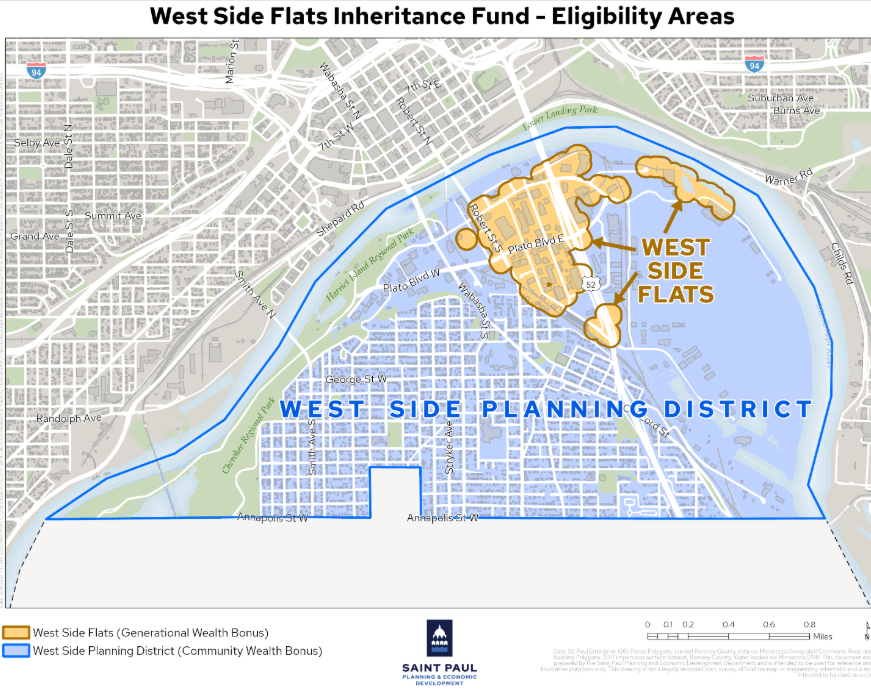 West Side Flats Eligibility Area