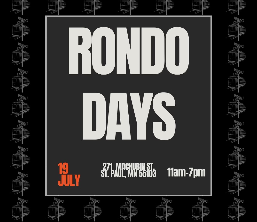 Rondo Days 2025 on July 19, 271 Mackubin Street, 11AM - 7PM