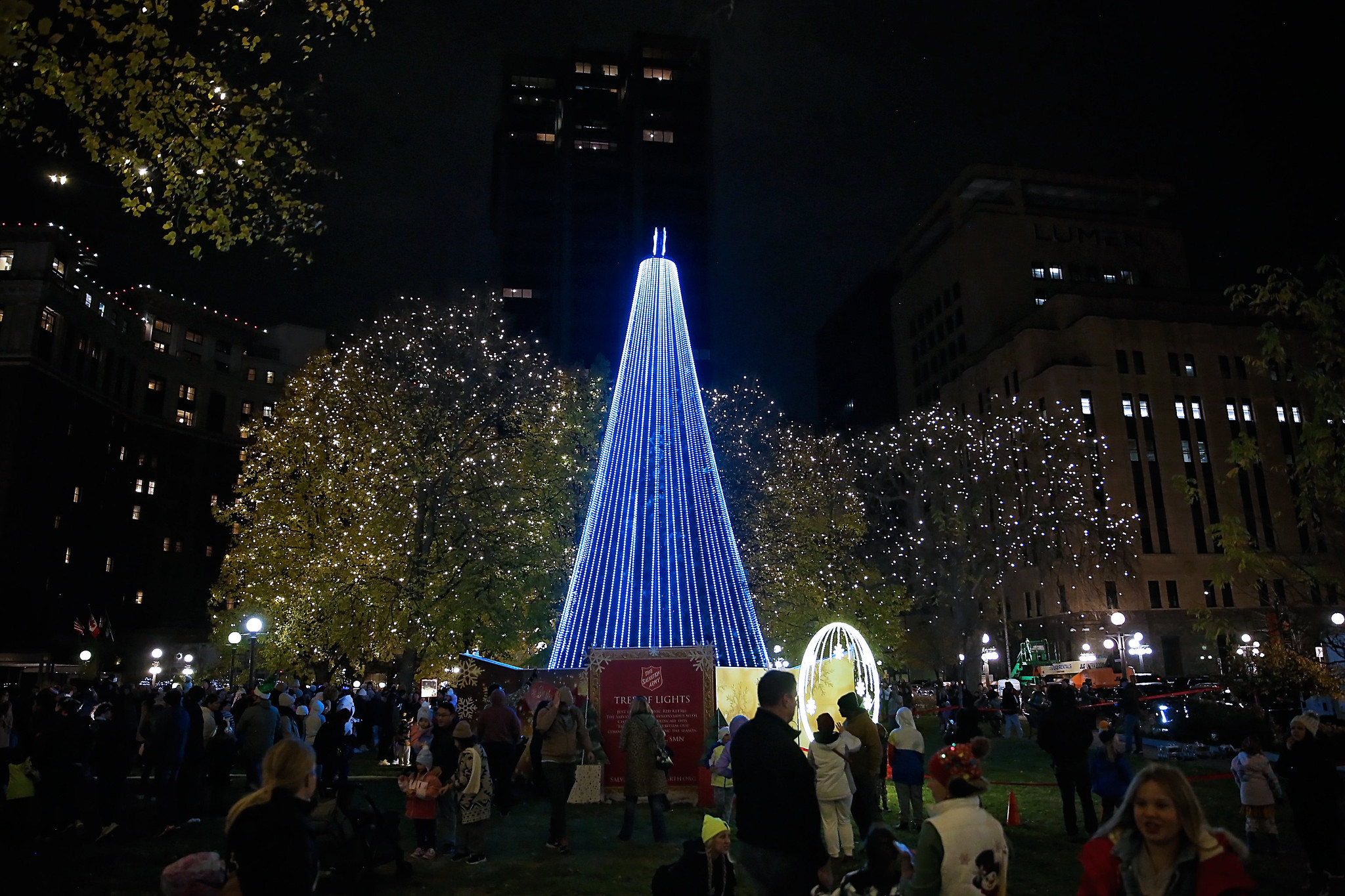 Rice Park Tree Lighting Ceremony