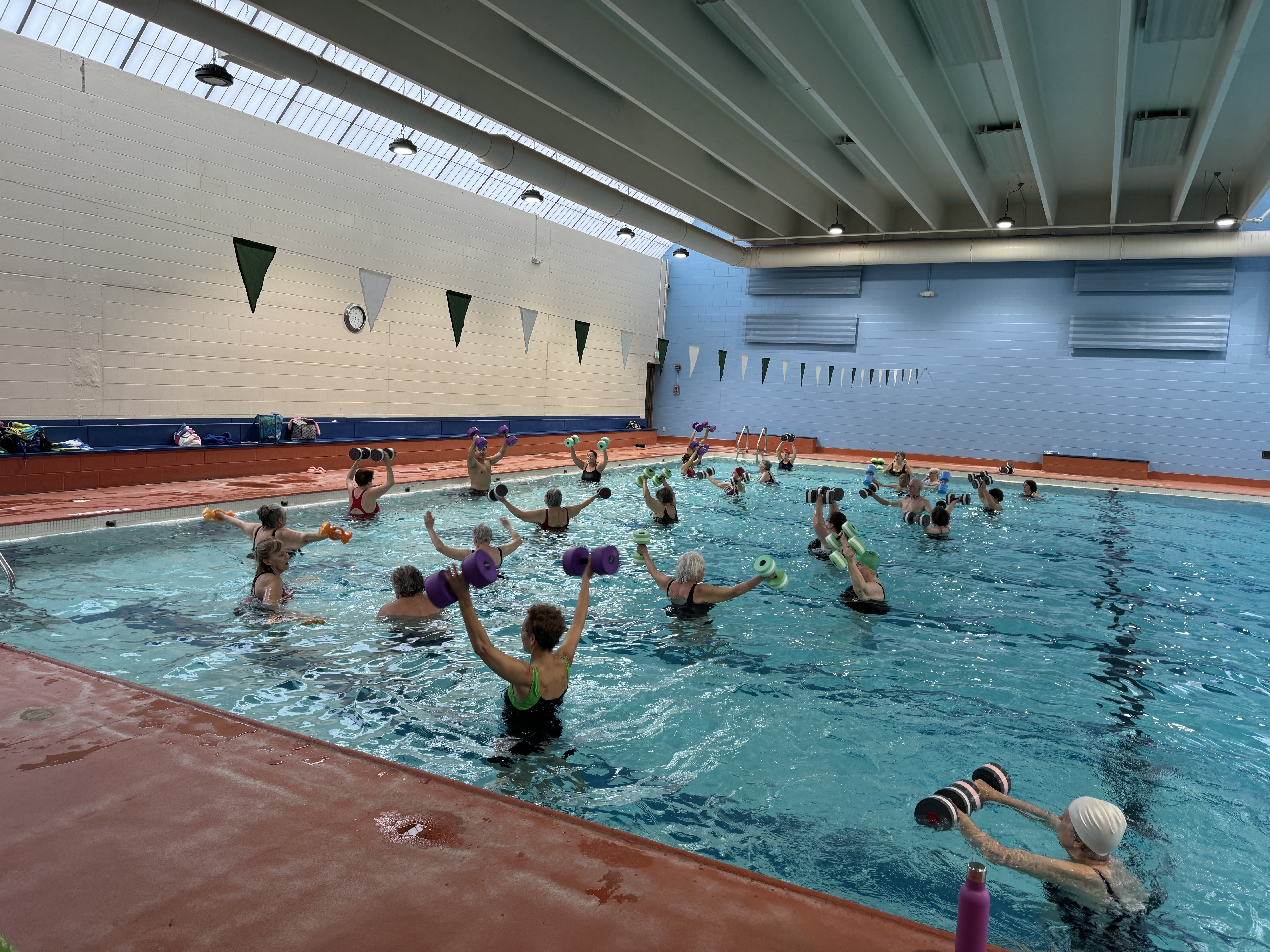 Water Aerobics at Great River Water Park
