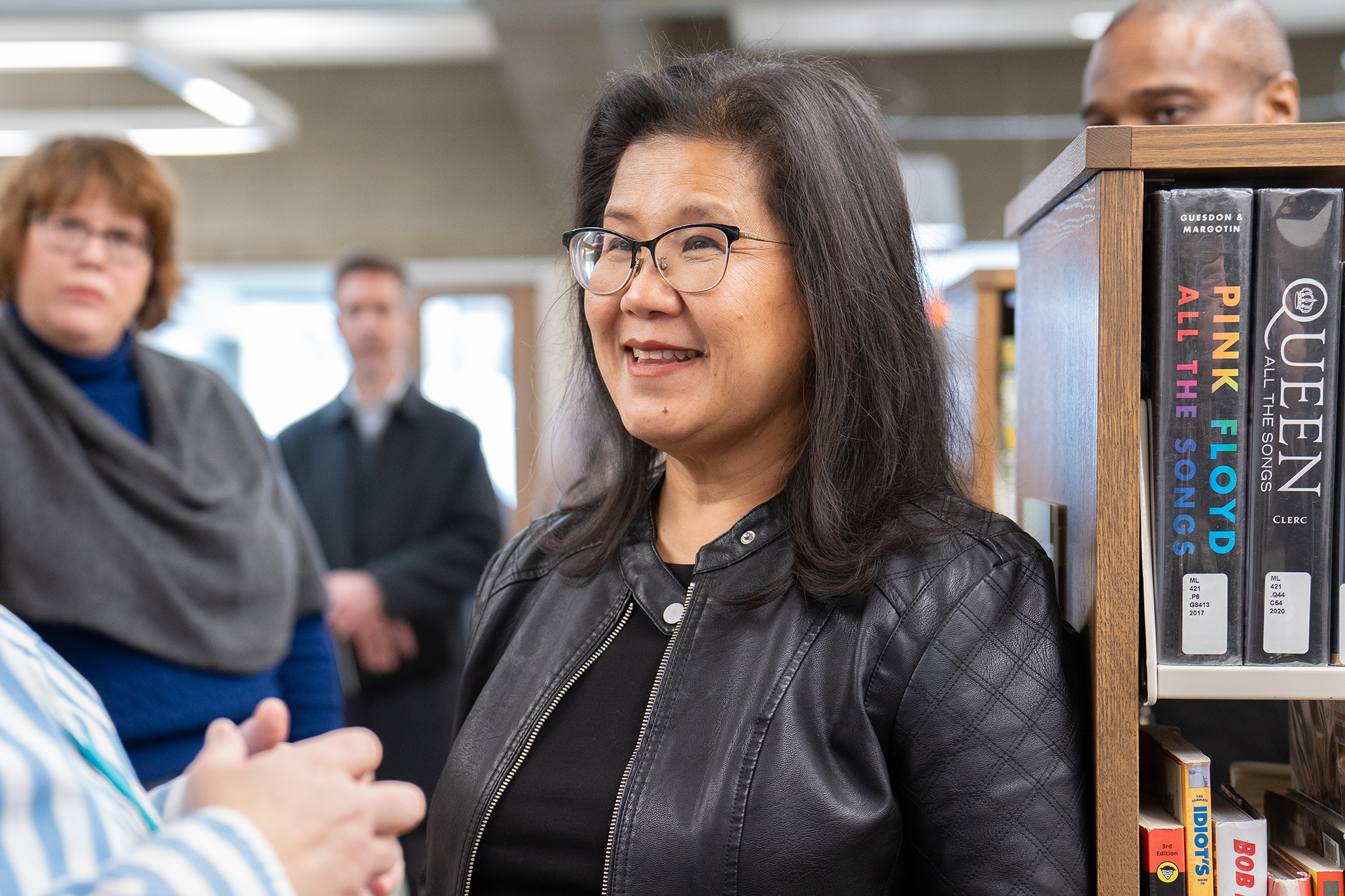 Mayor Elect Kaohly Her at Sun Ray Library