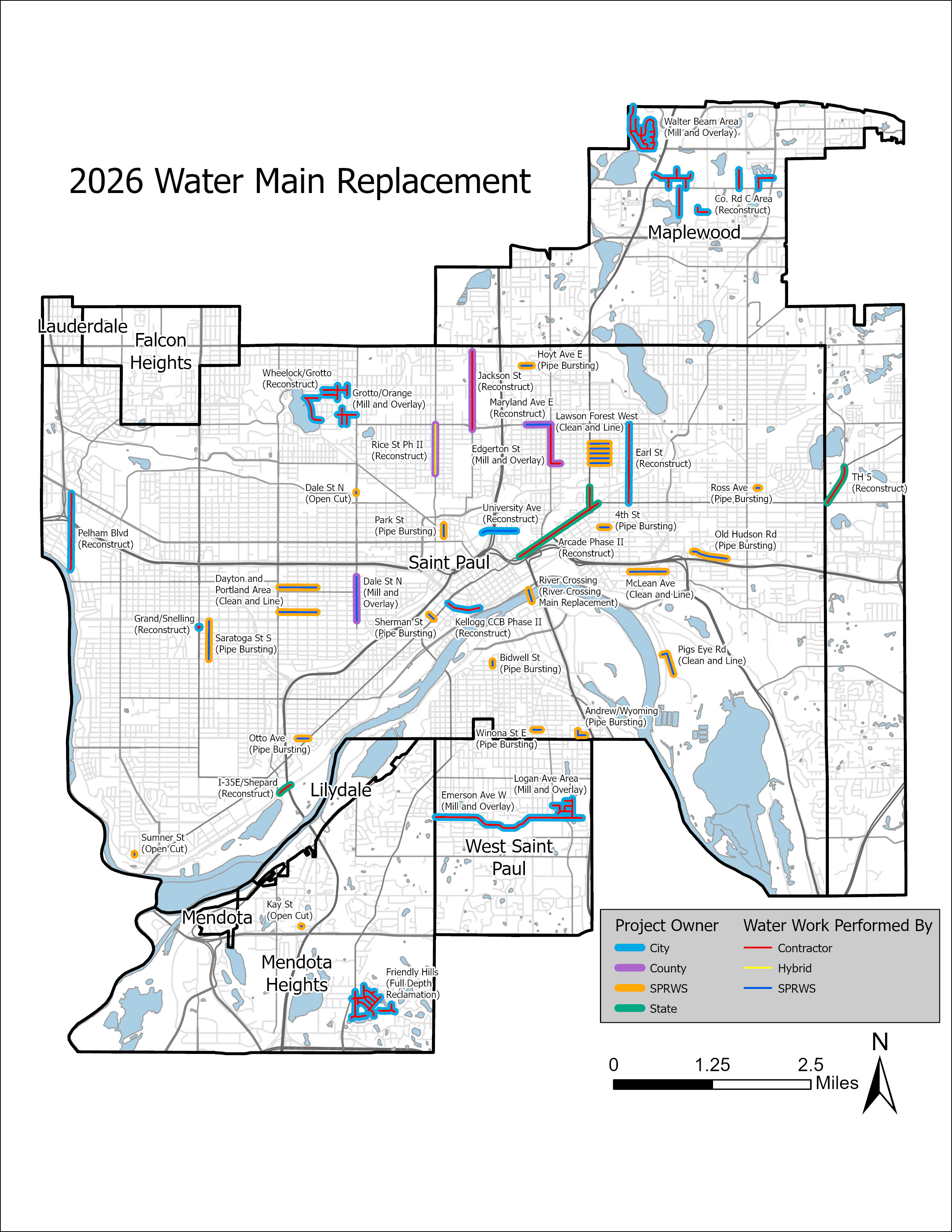 Image of 2026 Water Main Replacement Overview