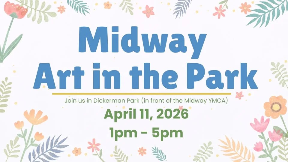 A banned of Midway Art in the Park