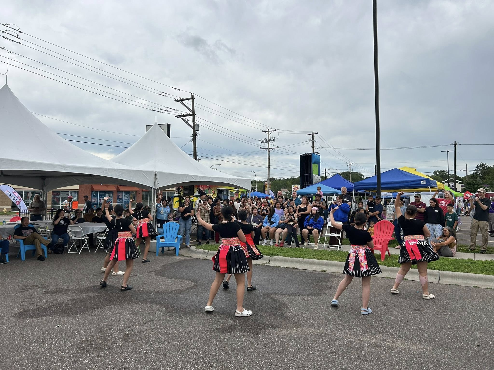 Rice and Larpenteur Summer Block Party Cultural Dance