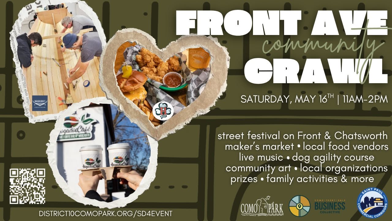 Infographic of Front Avenue Crawl