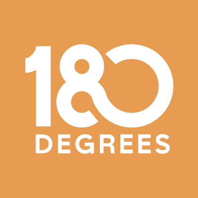 The 180 Degrees logo