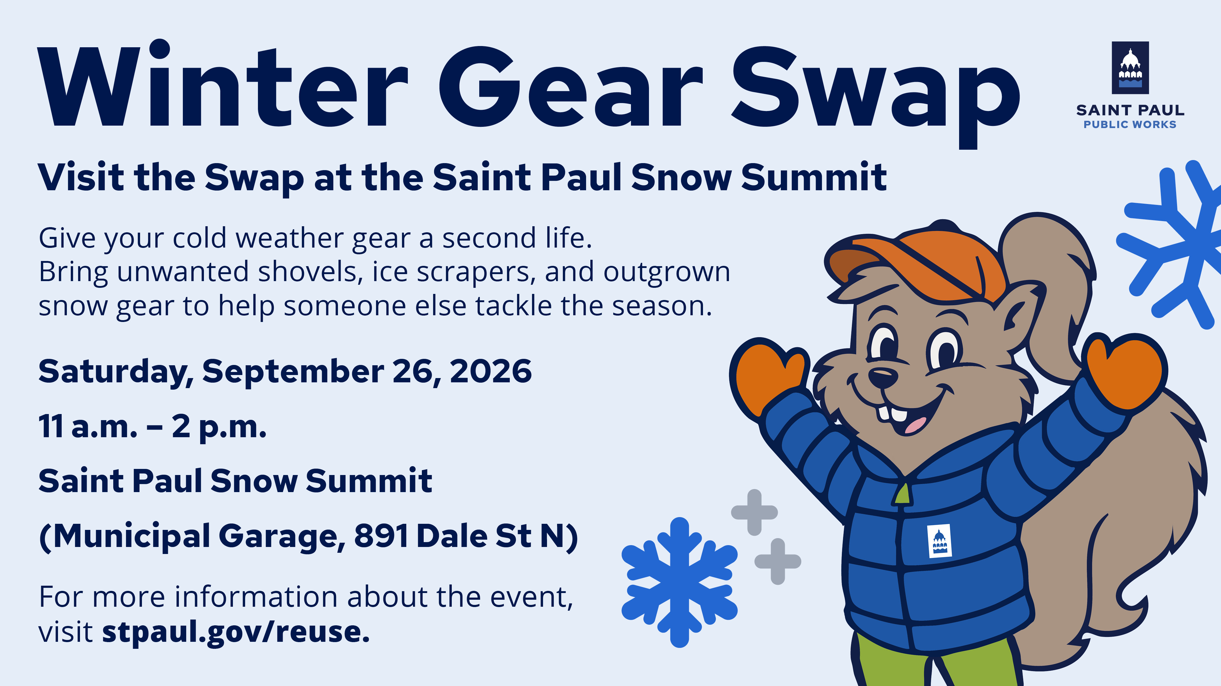 Winter Gear Swap Graphic