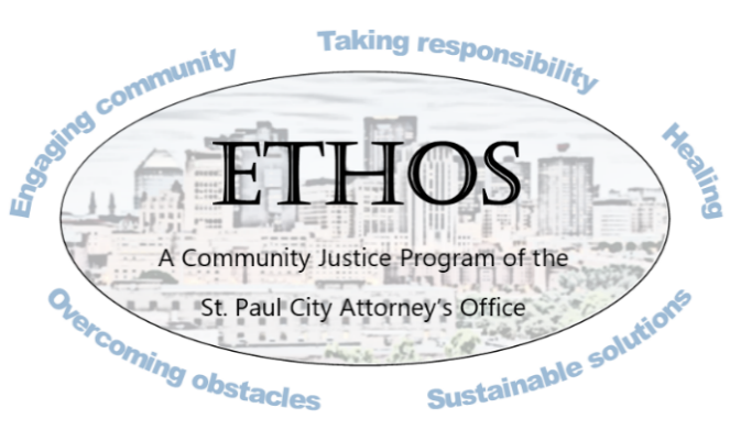 ETHOS (Engaging community, Taking responsibility, Healing, Overcoming obstacles, Sustainable solutions)