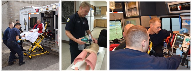 FIRE - Emergency Medical Services Collage