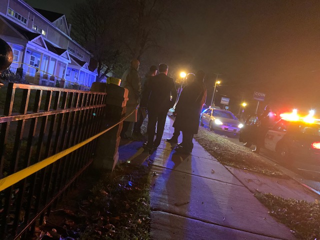 Homicide Scene from Saturday, November 2, 2019