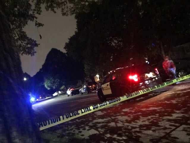 Homicide scene at 1700 block of Ivy Avenue East on Monday, September 2, 2019