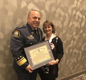 Lauri Woolstencroft, 2017 Civilian of the Year