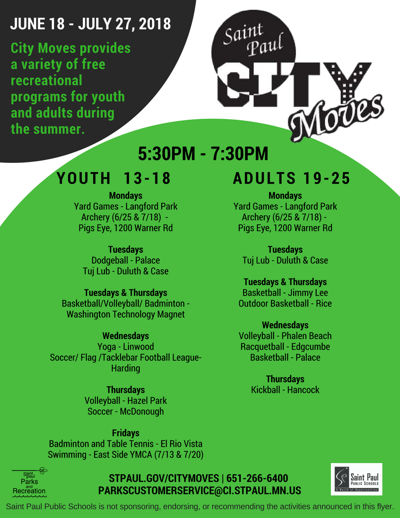 2018 City Moves