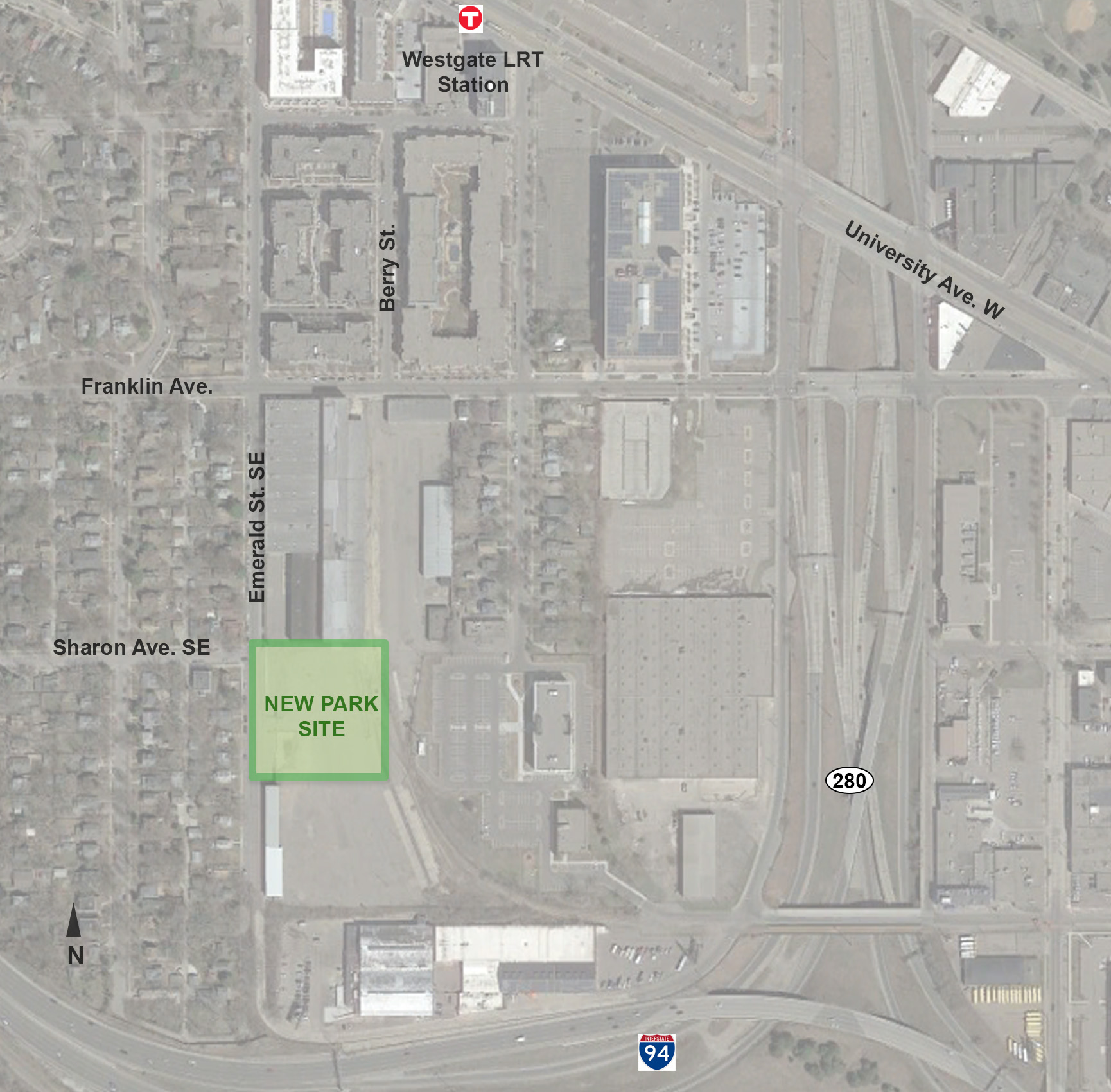 Westgate Park Site Context Plan