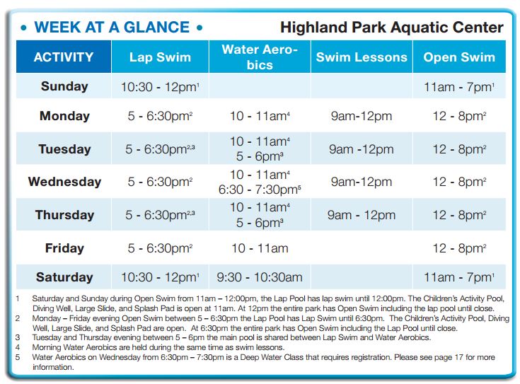 Highland Park Aquatic Center Saint Paul, Minnesota