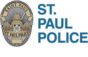 Saint Paul Police trusted service with respect logo