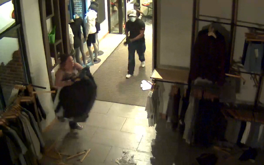 Lululemon looting suspect