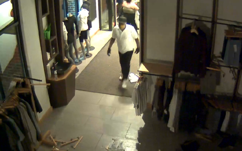 Lululemon looting suspect