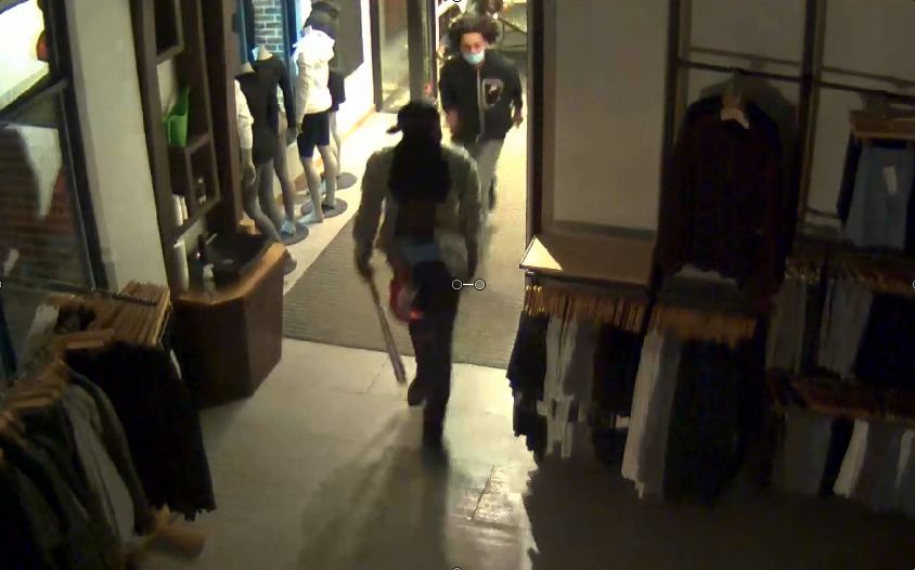 Lululemon looting suspect