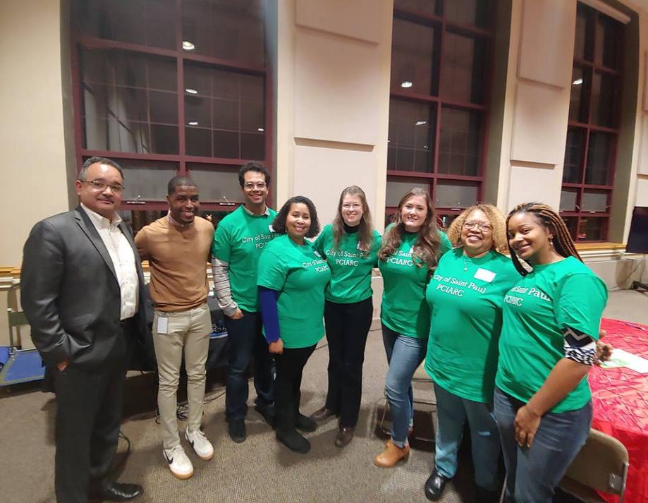 Interim Director Martin, Coordinator Roby, and PCIARC Commissioners PCIARC_CI_STPAUL
