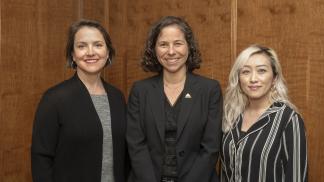Councilmember Rebecca Noecker and staff