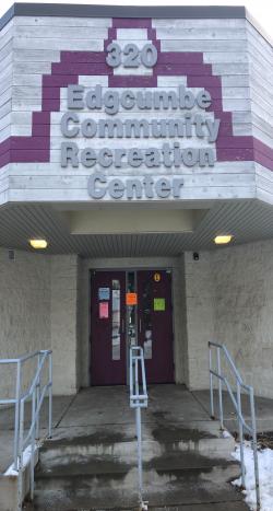 Edgcumbe Recreation Center entrance Edgcumbe Recreation Center entrance