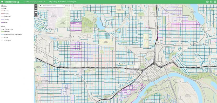 Street Sweeping Operations | Saint Paul, Minnesota