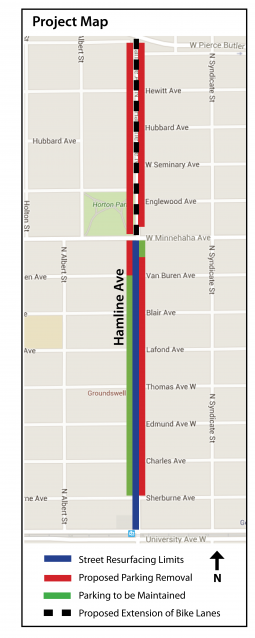 Hamline Project Map