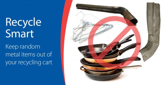 Recycle Smart - Keep random metal items out of your cart.