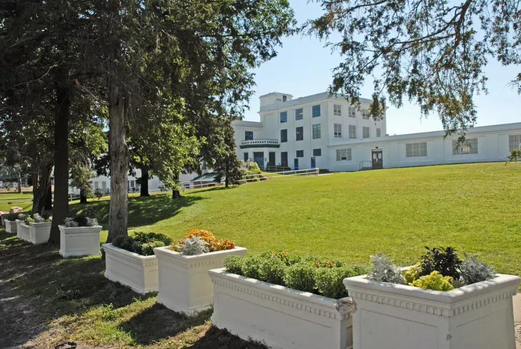 Front of SPRWS treatment plant