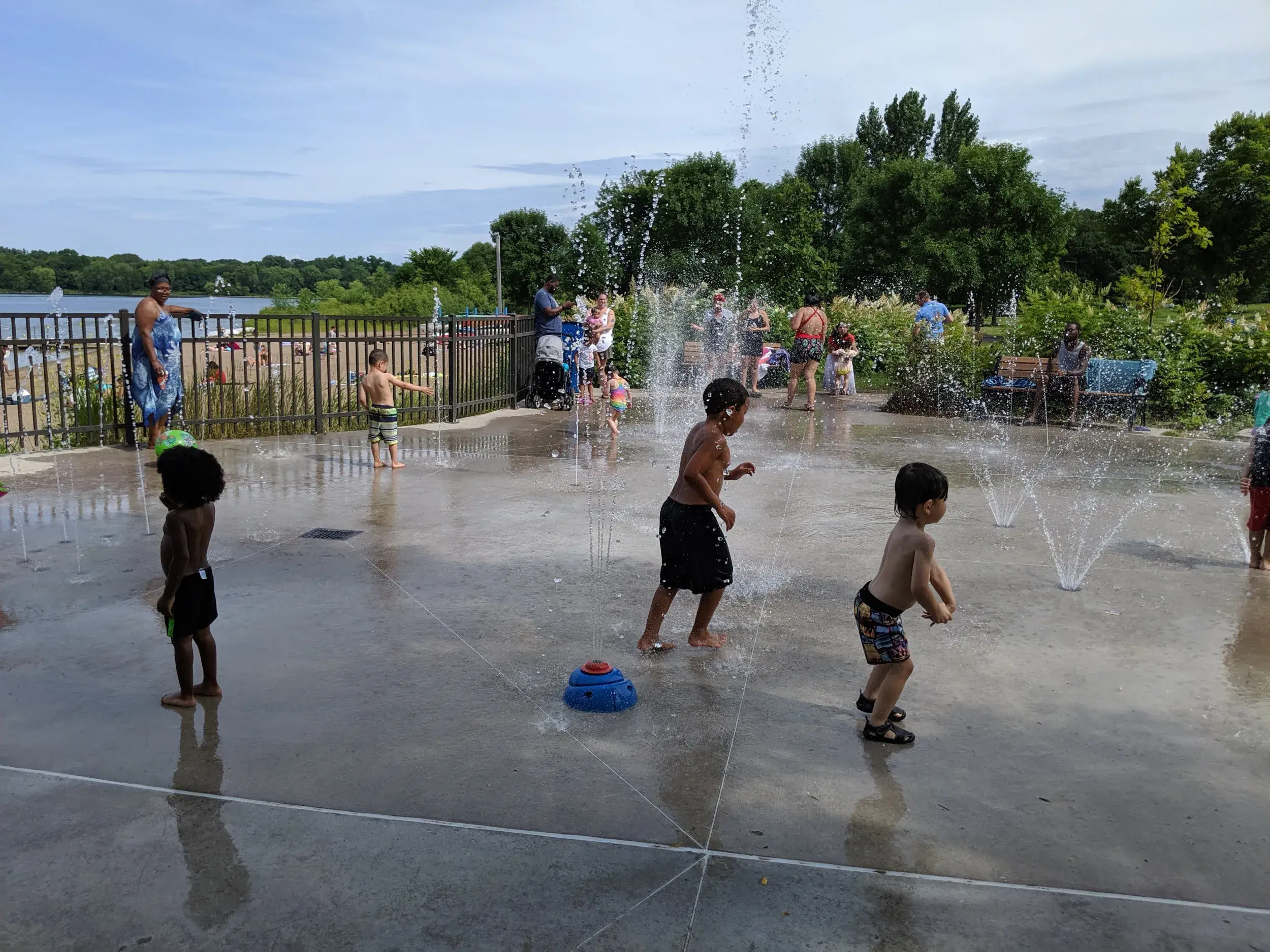 Splash Pad at Phalen