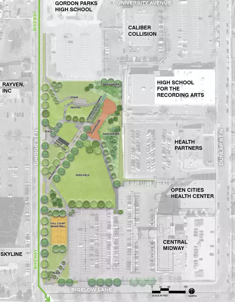 Midway Peace Park Site Plan Midway Peace Park Site Plan