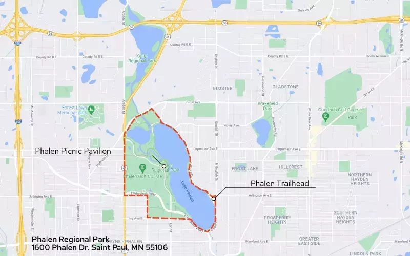 Phalen Pavilion & Trailhead Site